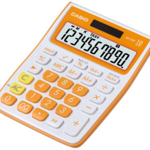 CASIO     Tischrechner MS-10VC-O orange