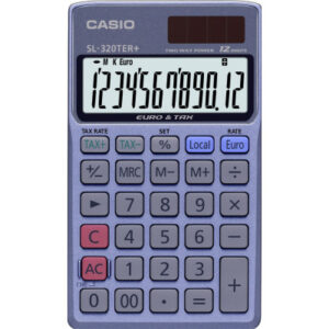 CASIO     Taschenrechner SL-320TER