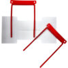 DUFCO     Heftverschluss 51006.100 D-Clip rot 100 Stk.