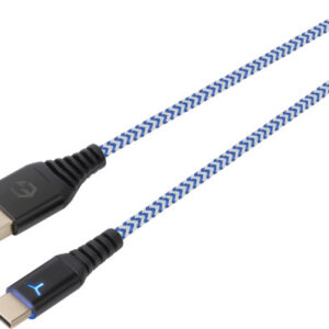 EGOGEAR   Charging Cable Type-C 3m SCH10P5WH braided, PS5, White,Blue