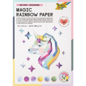 FOLIA     Regenbogenpapier    120g, 250g 12049     Magic