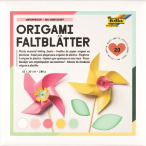 FOLIA     Origami-Faltblätter    20x20cm 9161/0    aus Kunststoff