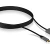 ICY BOX   USB C zu HDMI Kabel, 1,8 m, IB-CB020C 4K@60 Hz, HDCP 2.2, Aluminium