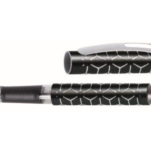 ONLINE    Füllhalter College Silver    M 12510/3D  Black Style, silver