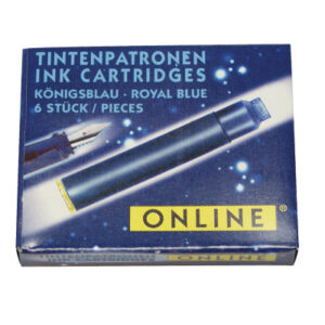 ONLINE    Tintenpatronen        Standard 17012/48  Königsblau             6 Stück