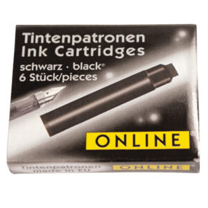 ONLINE    Tintenpatronen        Standard 17022/12  black                  6 Stück