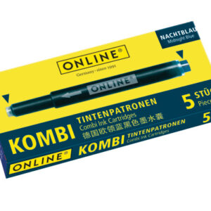 ONLINE    Tintenpatronen           Kombi 17056/12  Nightblue              5 Stück
