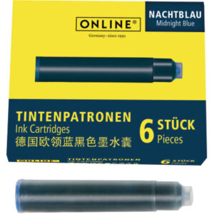 ONLINE    Tintenpatronen           Kombi 17058/12  Nightblue              5 Stück