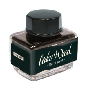 ONLINE    Tintenglas                15ml 17061/3   Dufttinte Cedar Wood, black
