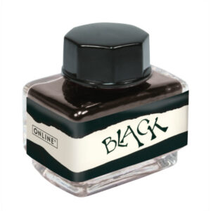 ONLINE    Tintenglas                15ml 17116/3   Black