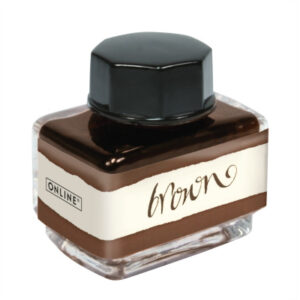 ONLINE    Tintenglas                15ml 17117/3   Brown