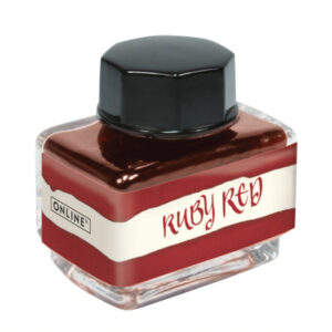ONLINE    Tintenglas                15ml 17121/3   Ruby Red