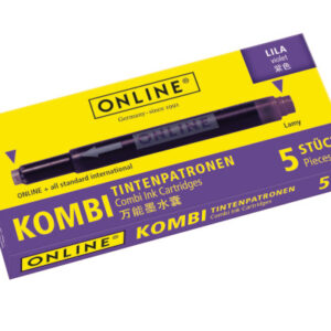 ONLINE    Tintenpatronen           Kombi 17143/12  Lila                   5 Stück
