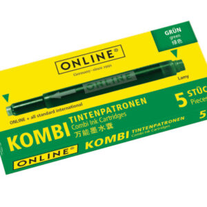 ONLINE    Tintenpatronen           Kombi 17144/12  Grün                   5 Stück