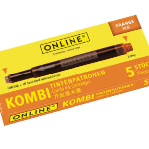 ONLINE    Tintenpatronen           Kombi 17174/12  Orange                 5 Stück