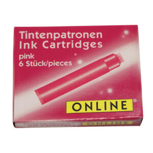 ONLINE    Tintenpatronen        Standard 17229/24  Pink                   6 Stück