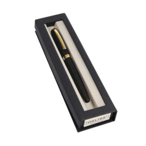 ONLINE    Füllhalter Eleganza          M 34595     black/gold, slimsy box