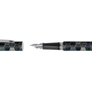 ONLINE    Füllhalter Blue Hexagon      M 61500/3D  Blue hexagon