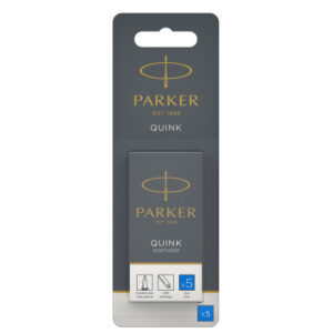 PARKER    Tintenpatrone Quink 1950208   blau, 5 Stück