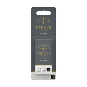 PARKER    Tintenpatrone Quink 1950402   schwarz, 5 Stück