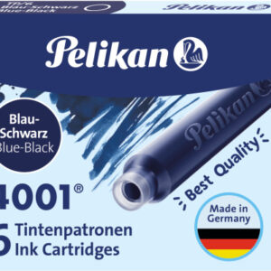 PELIKAN   Tinte 4001                TP/6 301184    blauschwarz            6 Stück