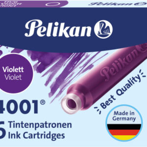 PELIKAN   Tinte 4001                TP/6 301697    violett                6 Stück