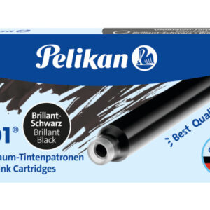 PELIKAN   Tinte 4001               GTP/5 310615    brillantschwarz        5 Stück