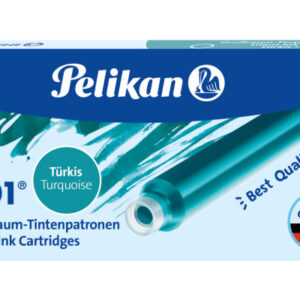 PELIKAN   Tinte 4001               GTP/5 310656    türkis                 5 Stück
