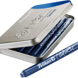 PELIKAN   Tintenpatrone Edelstein 339630    blau                   6 Stück