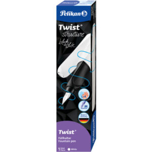 PELIKAN   Füllhalter Twist Strucure    M 824620    weiss