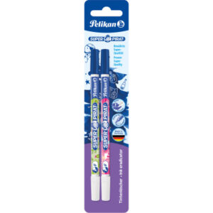 PELIKAN   Tintenlöscher Super Pirat    F 850F/2/B  2 Stück, Blister