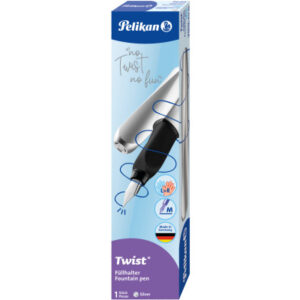PELIKAN   Füllhalter Twist P457 947101    silber