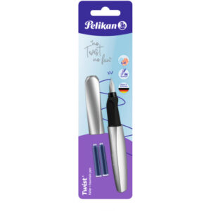 PELIKAN   Füllhalter Twist             M 947366    silber