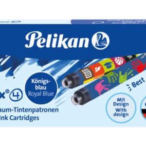PELIKAN   Tintenpatrone Griffix 960583    königsblau, löschbar