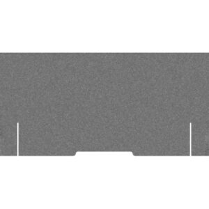 SUONO     Tischtrennwand L  180x59x2.4cm L24.3800  DESK PLAIN, grau