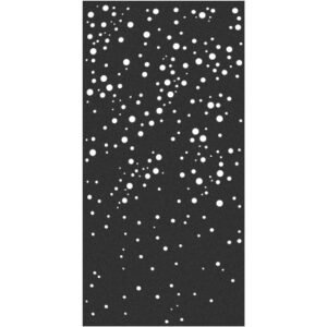 SUONO     Trennwand XL     120x240x1.2cm X12.2601  CURTAIN, BUBBLES, schw. 2 Stk.