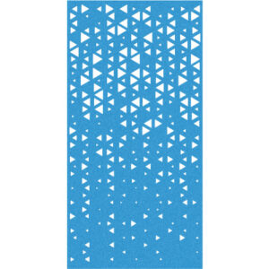 SUONO     Trennwand XL     120x240x1.2cm X12.3703  CURTAIN, TRIANGLE, blau 2 Stk.