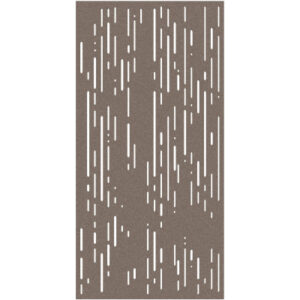 SUONO     Trennwand XL     120x240x1.2cm X12.3902  CURTAIN, LINES, braun   2 Stk.