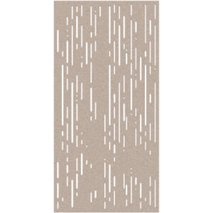 SUONO     Trennwand XL     120x240x1.2cm X12.4402  CURTAIN, LINES, braun   2 Stk.