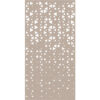 SUONO     Trennwand XL     120x240x1.2cm X12.4403  CURTAIN, TRIANGLE, brau 2 Stk.