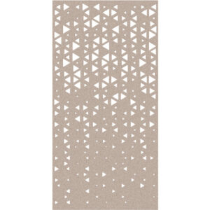 SUONO     Trennwand XL     120x240x1.2cm X12.4403  CURTAIN, TRIANGLE, brau 2 Stk.