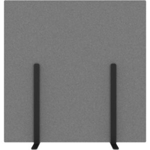 SUONO     Trennwand L      180x180x2.4cm L24.3800  STAND, grau