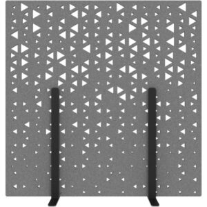 SUONO     Trennwand L      180x180x2.4cm L24.3803  STAND, grau