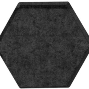 SUONO     Wandelement          16x14x5cm M09.2600  TILES 3D, HEXA, schw.  10 Stk.