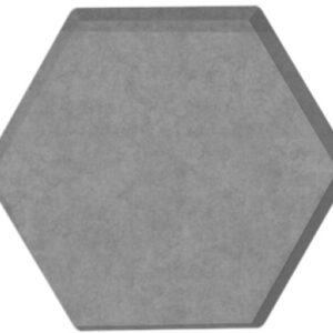 SUONO     Wandelement          16x14x5cm M09.3800  TILES 3D, HEXA, grau   10 Stk.