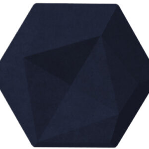 SUONO     Wandelement          16x14x2cm S09.4700  TILES 3D, HEXA, blau   10 Stk.