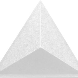 SUONO     Wandelement          48x42x8cm U09.0400  TILES 3D, CONE, weiss   6 Stk.