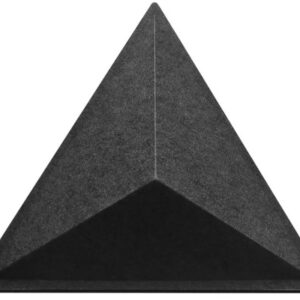 SUONO     Wandelement          48x42x8cm U09.2600  TILES 3D, CONE, schwarz 6 Stk.