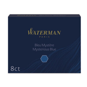 WATERMAN  Tintenpatronen S0110910  blau/schwarz           8 Stück