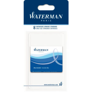 WATERMAN  Tintenpatrone S0713021  blau, 8 Stück